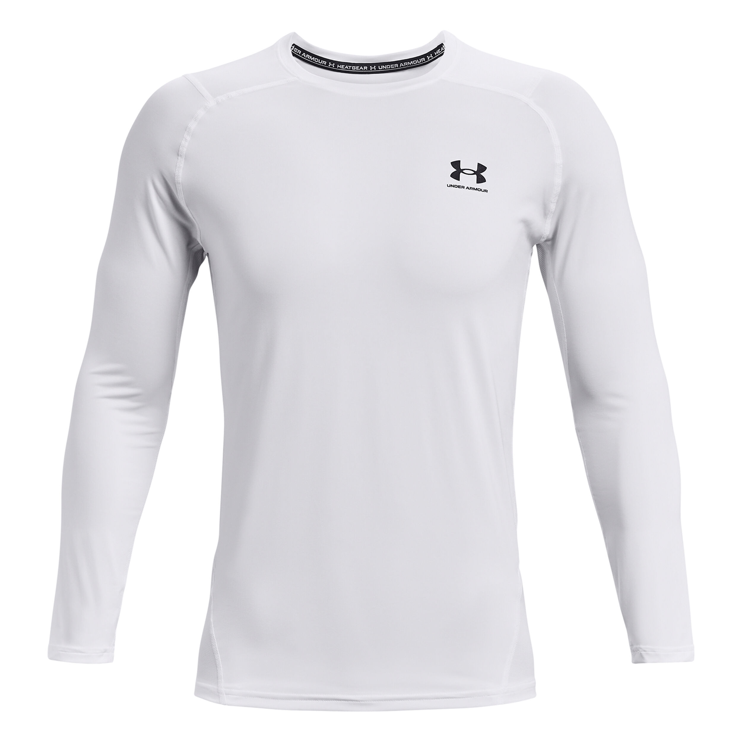 Heatgear Fitted Longsleeve Heren Wit