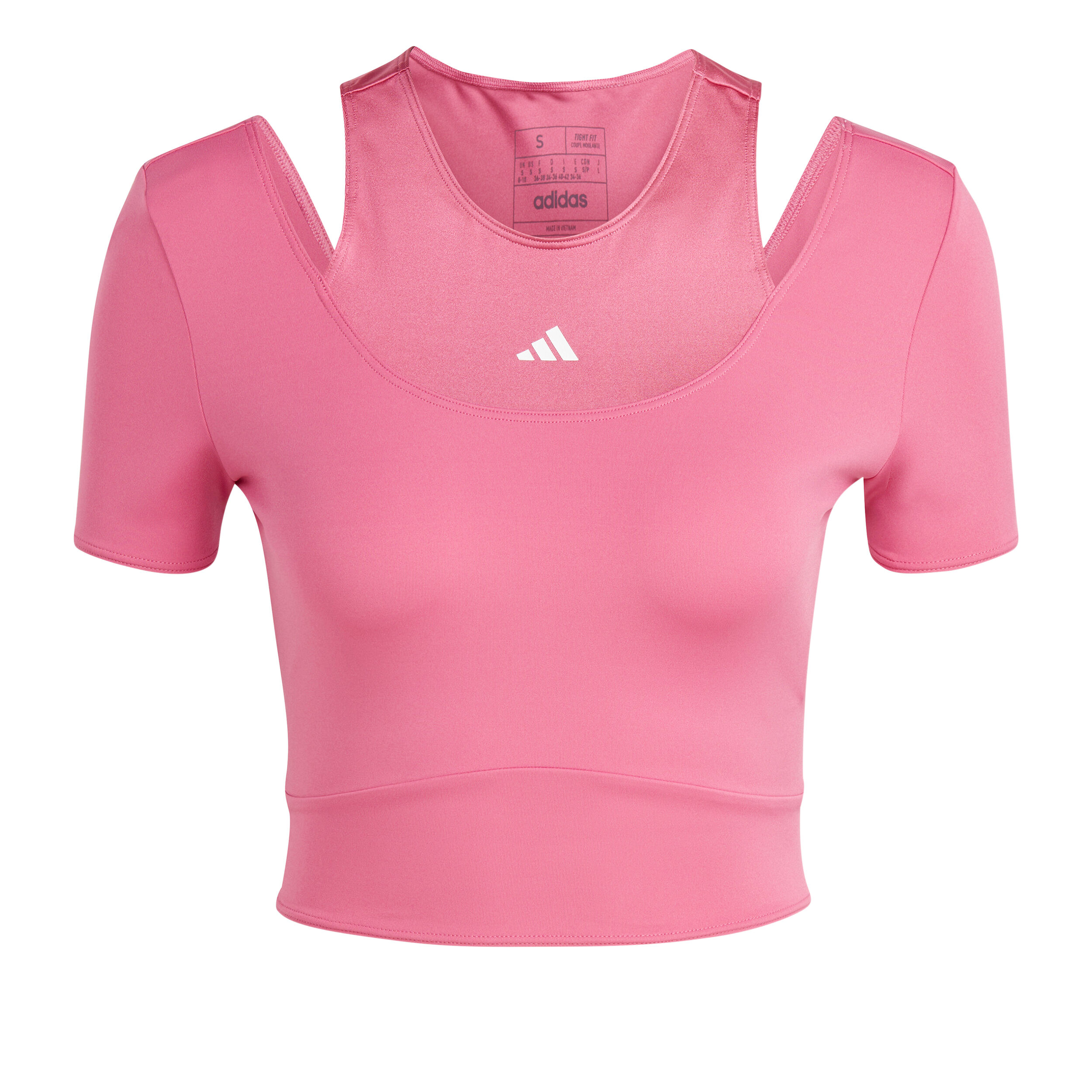Buy adidas Training HIIT AEROREADY Crop Training T shirt Dames