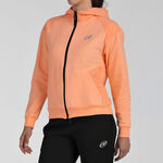 Bullpadel Kleding Bullpadel Bemol Trainingsjack Dames-Abrikoos