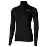 Core Impulse Half Zip Hardloopshirt Dames-zwart