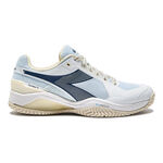 Diadora Tennisschoenen Diadora Blushield Torneo 3 Allcourt Schoen Heren-Wit,Blauw