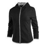 Limited Sports Kleding Limited Sports Jani Trainingsjack Dames-Zwart,Wit