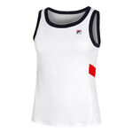 Fila Kleding Fila Lissy Tanktop Dames-Wit,Donkerblauw