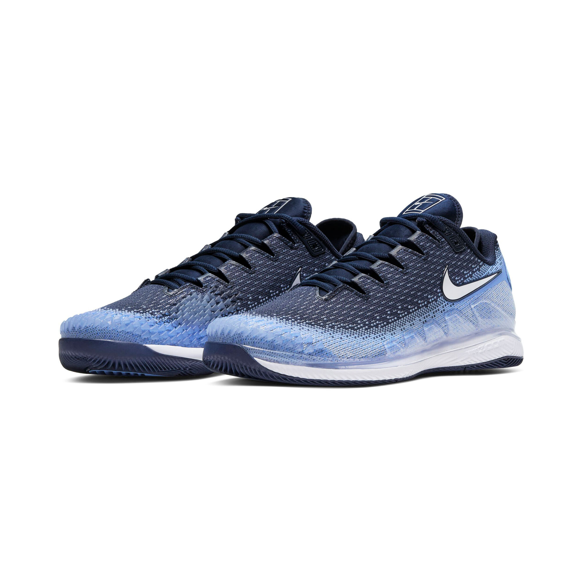 Ellendig Makkelijker maken deze Nike Air Zoom Vapor X Knit Allcourt Schoen Heren - Lichtblauw, Donkerblauw  online kopen | Tennis-Point