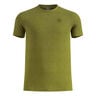 Essential Seamless Hardloopshirt Heren-groen