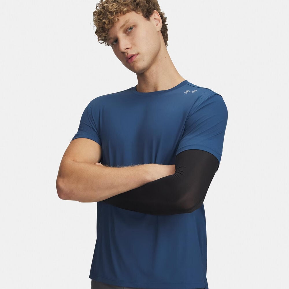 Under Armour Velociti Pro  Hardloopshirt Heren-blauw, zilver