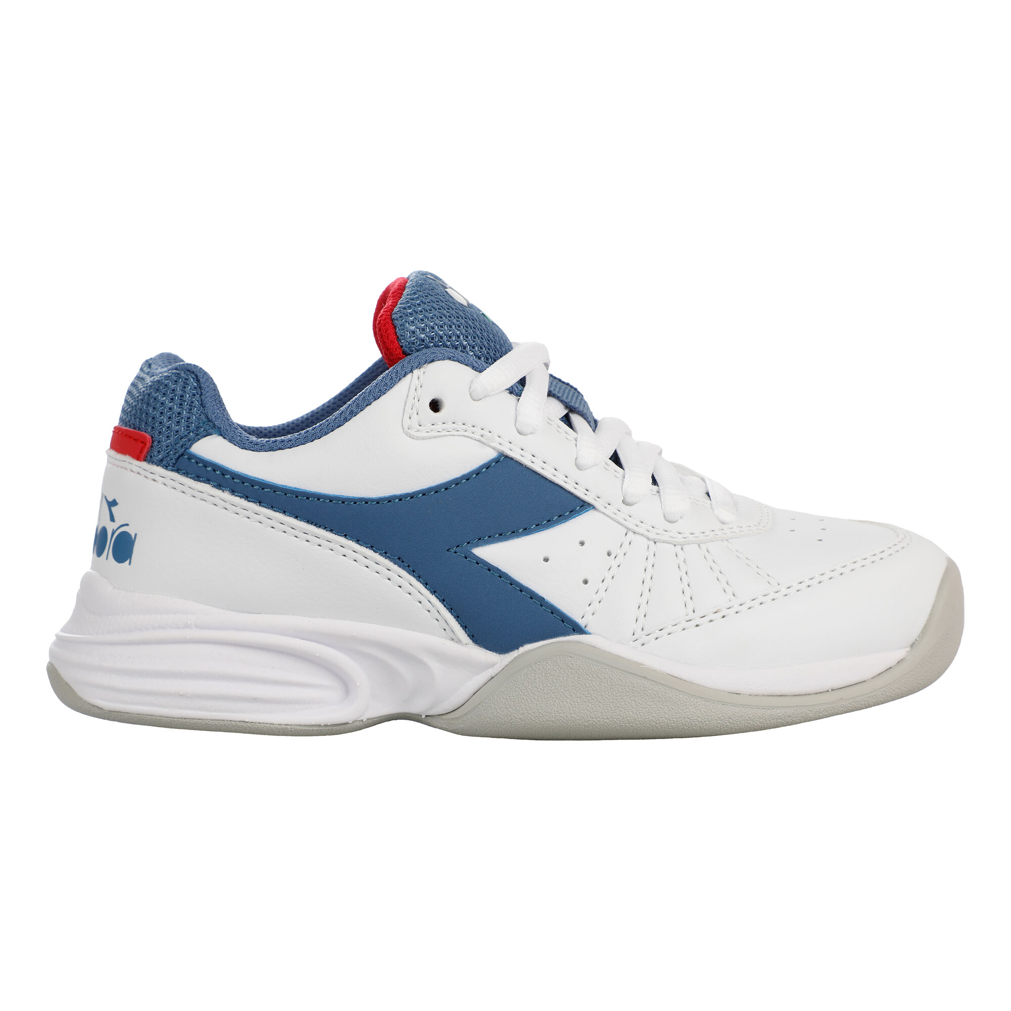 Diadora A Challenge 3 SL Tapijt Kinderen - Wit, Blauw online kopen | Tennis-Point