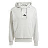 Feelcozy Sweater met capuchon Heren - lichtgrijs, 