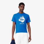 Lacoste Kleding Lacoste T-shirt Heren-Blauw
