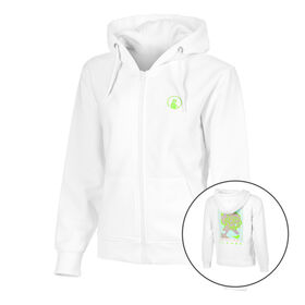 Wild Collage Zip Hoody W