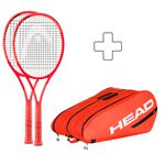 HEAD 2x Radical MP 2025 plus Schlägertasche