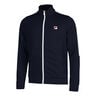 Manuel Trainingsjack Heren-Donkerblauw,Wit