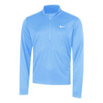 Nike Kleding Nike Pacer Half-Zip Hardloopshirt Heren - lichtblauw