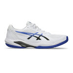 ASICS Tennisschoenen ASICS Solution Swift FF 2 Allcourt Schoen Heren-Wit,Donkerblauw