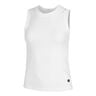 Ace Pocket Ribbed Tank Top Tanktop Dames - wit
