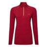 Core Thermal 1/2 Zip Hardloopshirt Dames-Rood
