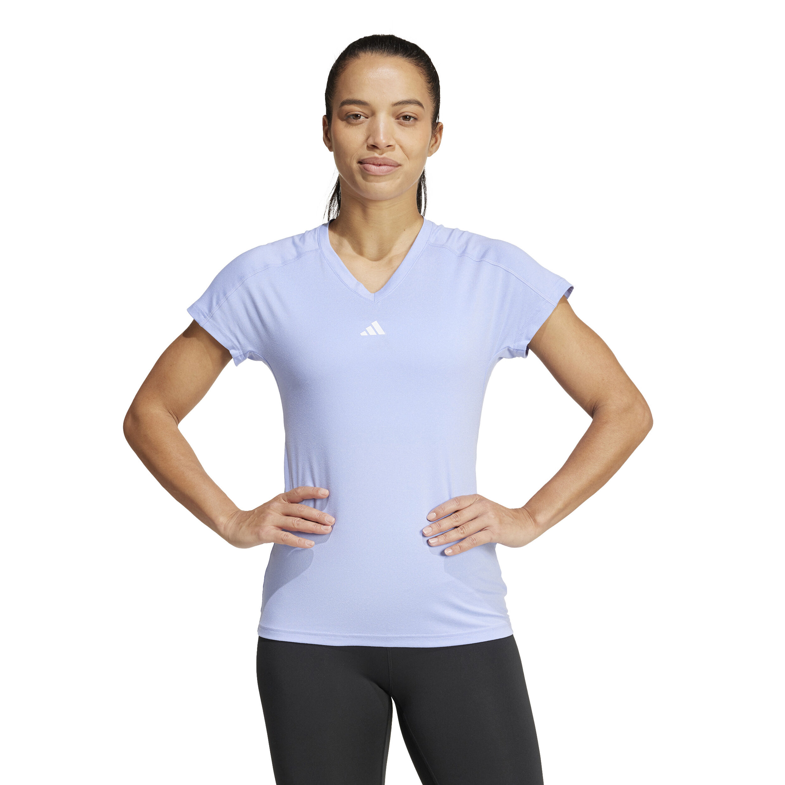 Adidas shirt lichtblauw dames on sale