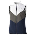 HEAD Kleding HEAD Club Vest Dames-Blauw,Wit