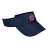 Lorin Visor Unisex - donkerblauw, pink