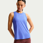 Nike Kleding Nike One Dri-Fit Tanktop Dames-blauw