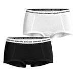 Björn Borg Kleding Björn Borg Core Logo Mini-short Verpakking 2 Stuks Dames-Veelkleurig