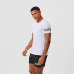 Bj&ouml;rn Borg Kleding Bj&ouml;rn Borg Borg T-shirt Heren-Wit