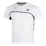 Yonex Yonex CREW NECK T-shirt Heren-wit, donkerblauw