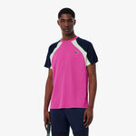 Lacoste Kleding Lacoste T-shirt Heren - pink, veelkleurig