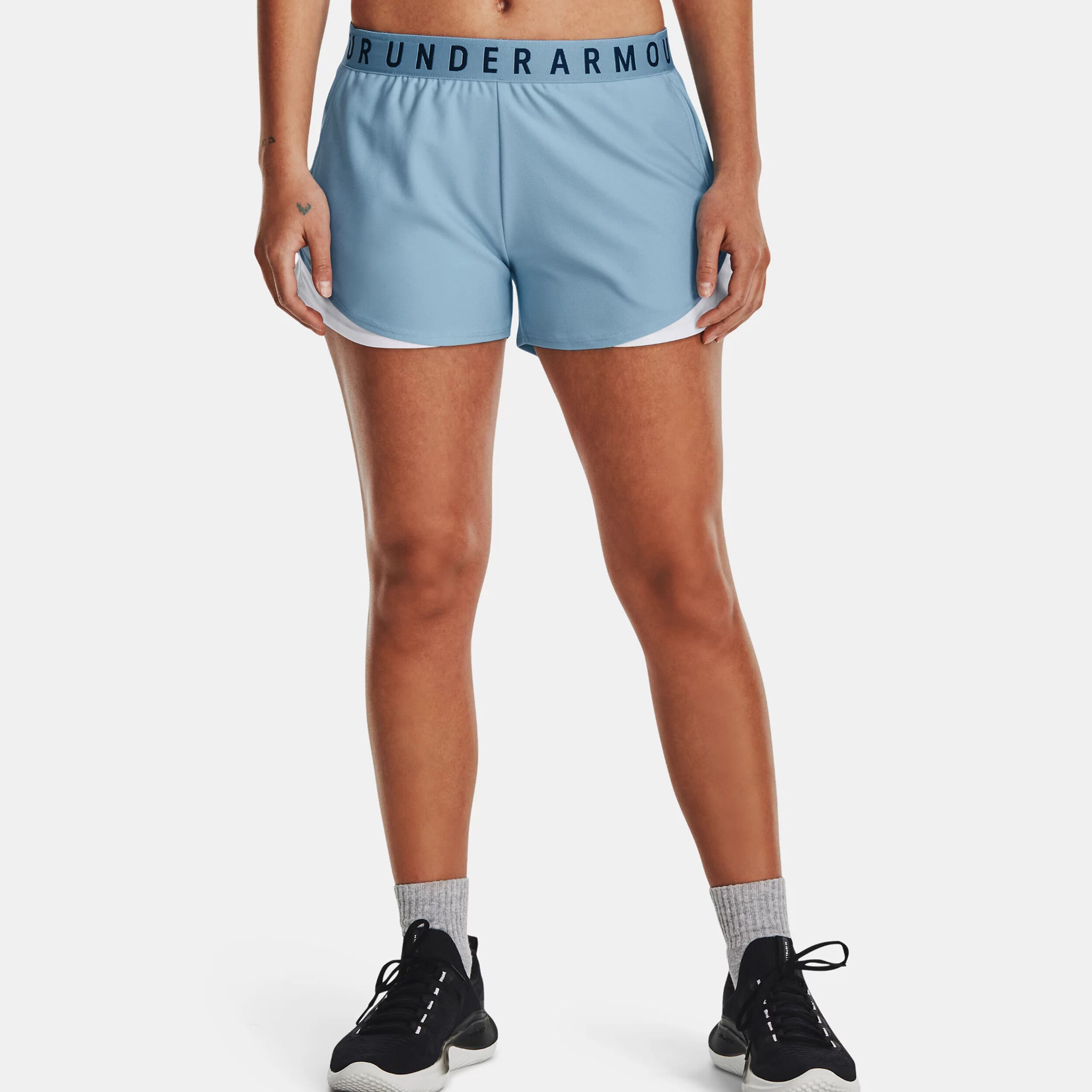 Under armour play online up shorts sale