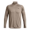 Tech 2.0 Half-Zip Longsleeve Heren - bruin, 