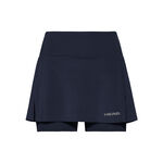 HEAD Kleding HEAD Club Basic Rok Dames-Donkerblauw,Grijs