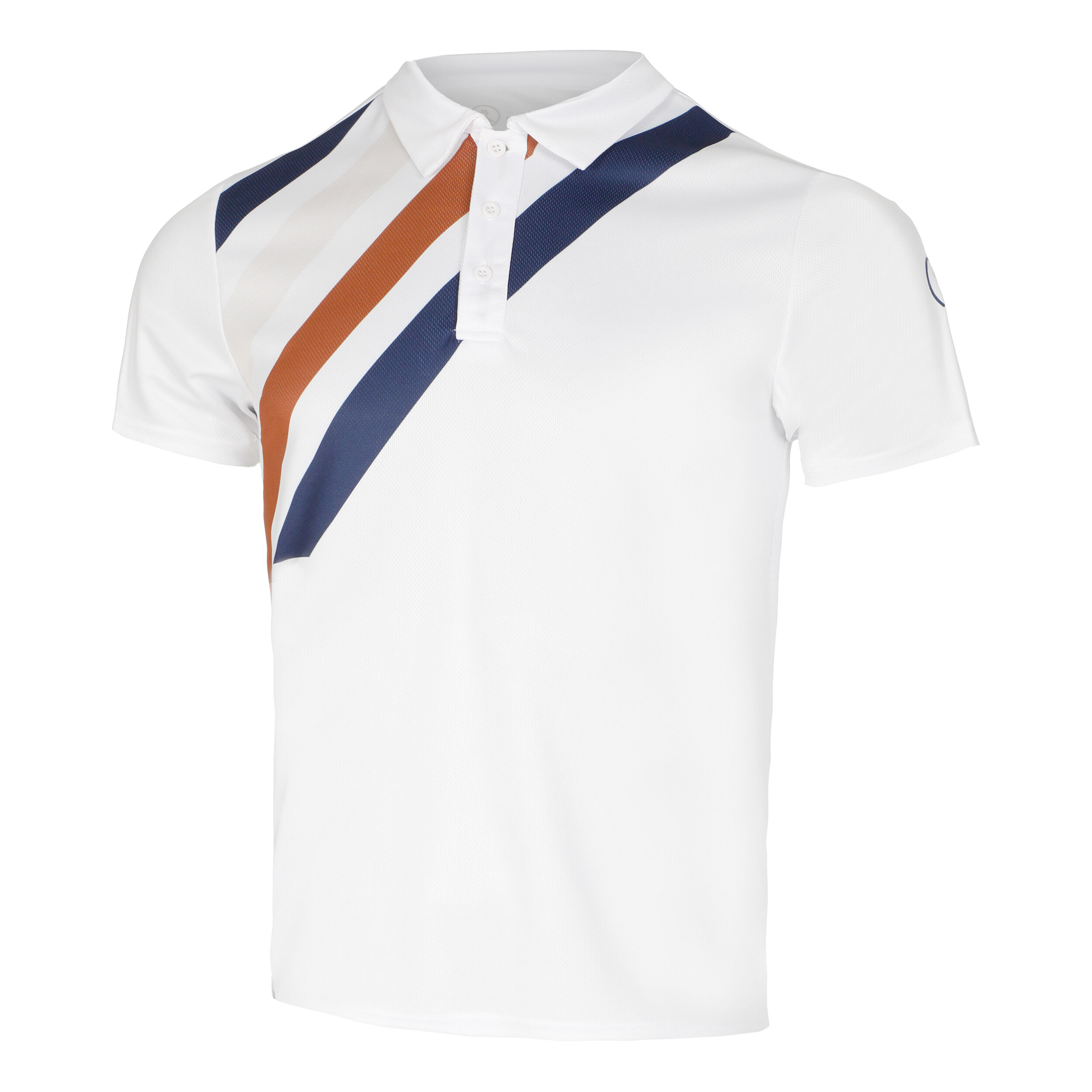Buy Quiet Please Retro Tournament Polo Heren Wit online Tennis Point NL