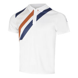 Retro Stripe Tournament Polo