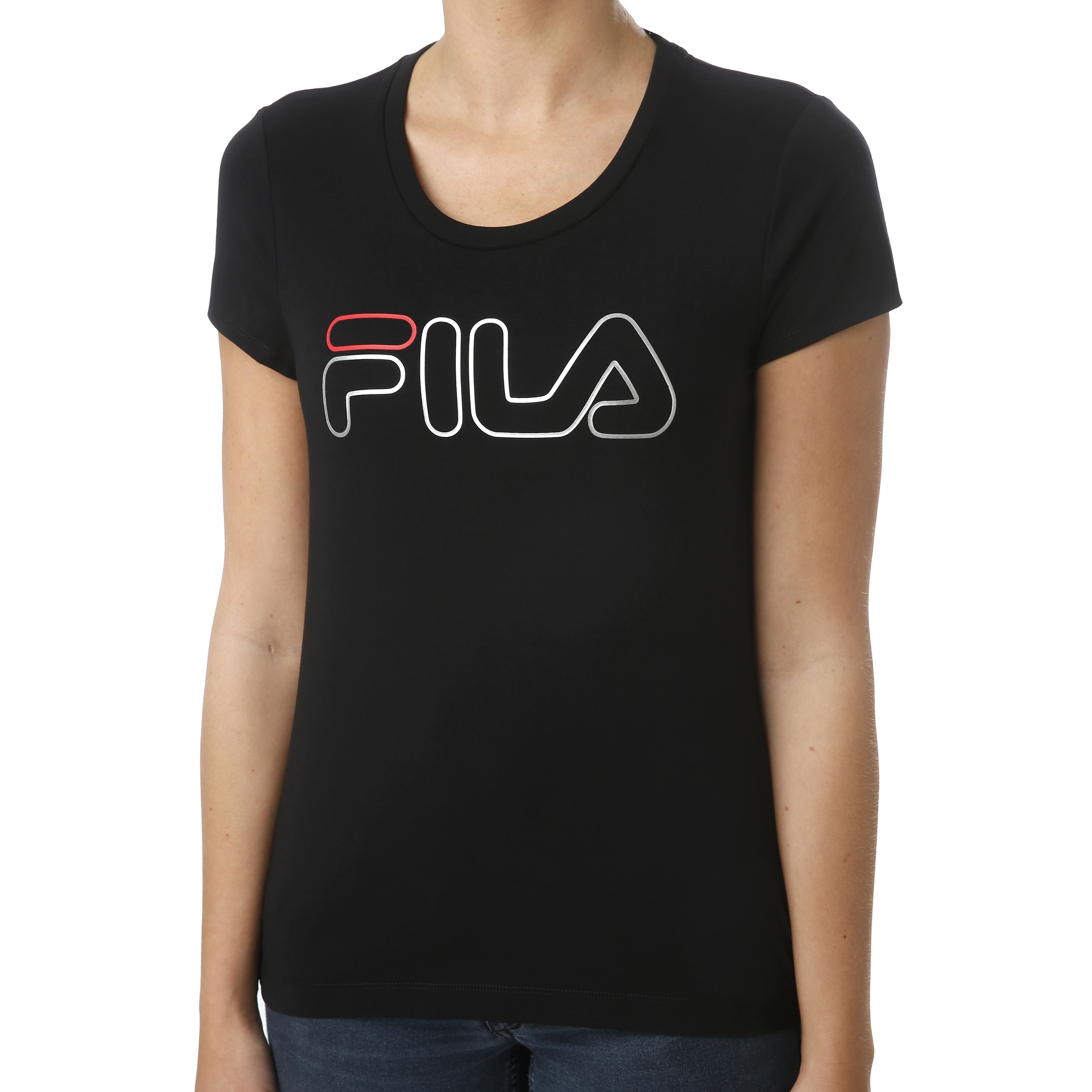 Fila shirt dames zwart clearance