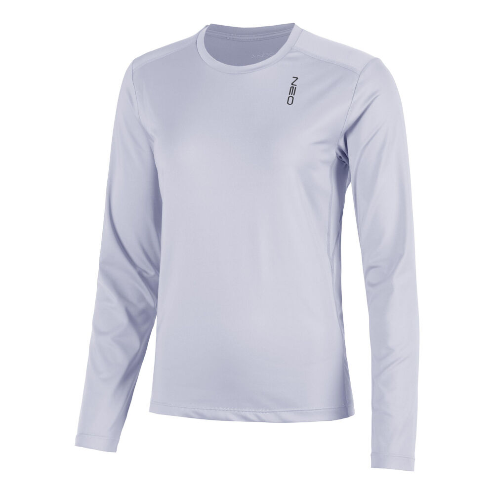 Neo Feel the Vybe Hardloopshirt Dames-blaugrau