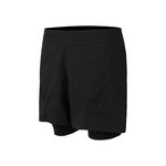 UYN Hardloopshorts UYN Exceleration OW Performance 2in1 Shorts Heren-Zwart,Blauw