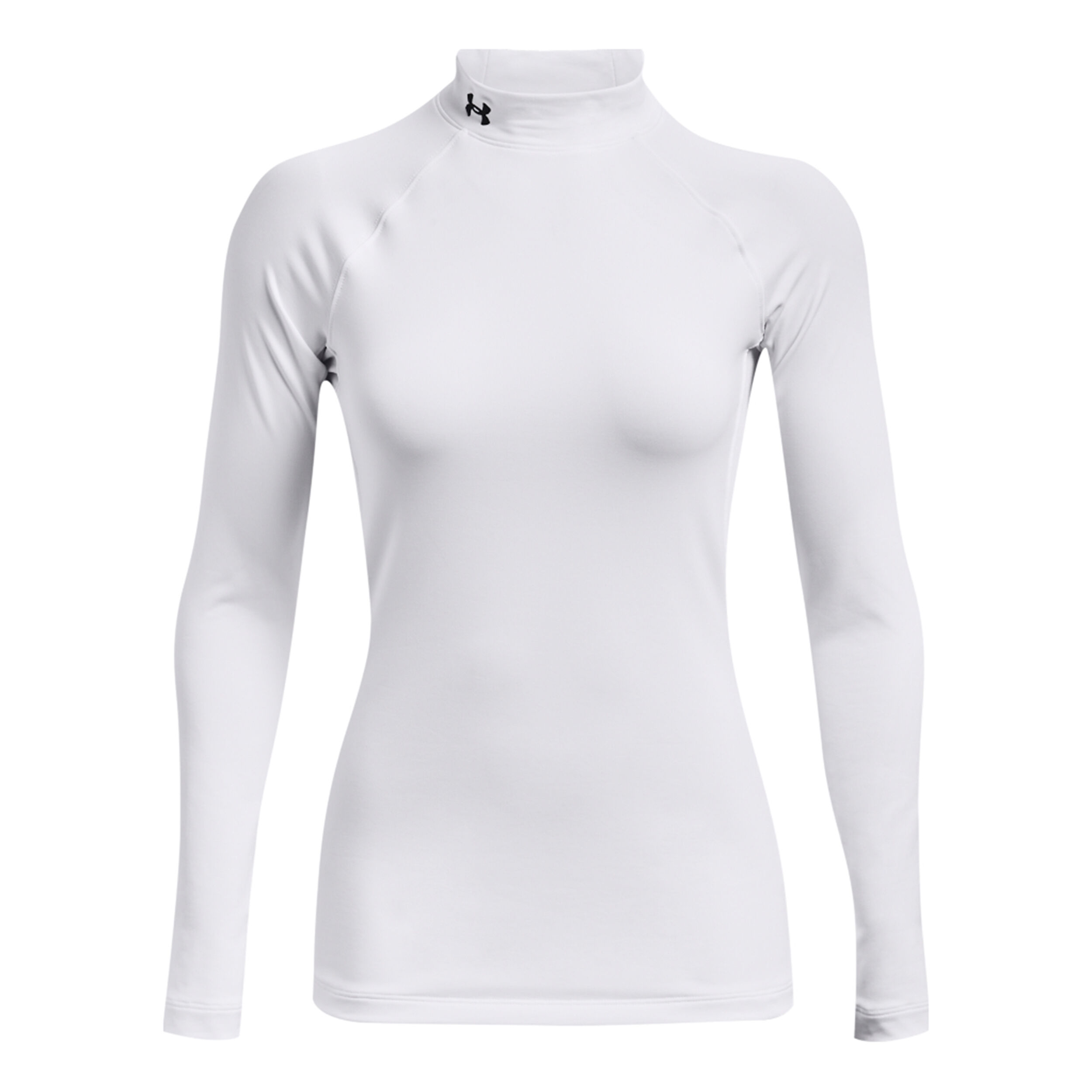 Buy Under Armour Coldgear Authentics Mockneck Longsleeve Dames Wit online Tennis Point NL