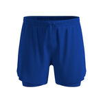 Odlo Hardloopshorts Odlo Zeroweight 5in 2in1 Hardloopshorts Heren-blauw, blauw