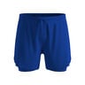Zeroweight 5in 2in1 Hardloopshorts Heren-blauw, blauw