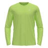 Zeroweight Chill-Tec Crew Neck Longsleeve Heren - lichtgroen, 