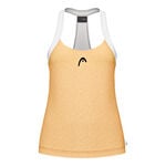 HEAD Kleding HEAD Play Tech Tanktop Dames-Goudgeel