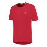 Dunlop Kleding Dunlop Club Crew T-shirt Heren-Rood