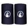 Long Zweetband Verpakking 2 Stuks-Donkerblauw