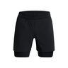 Vanish Elite 2in1 Shorts Heren-Zwart