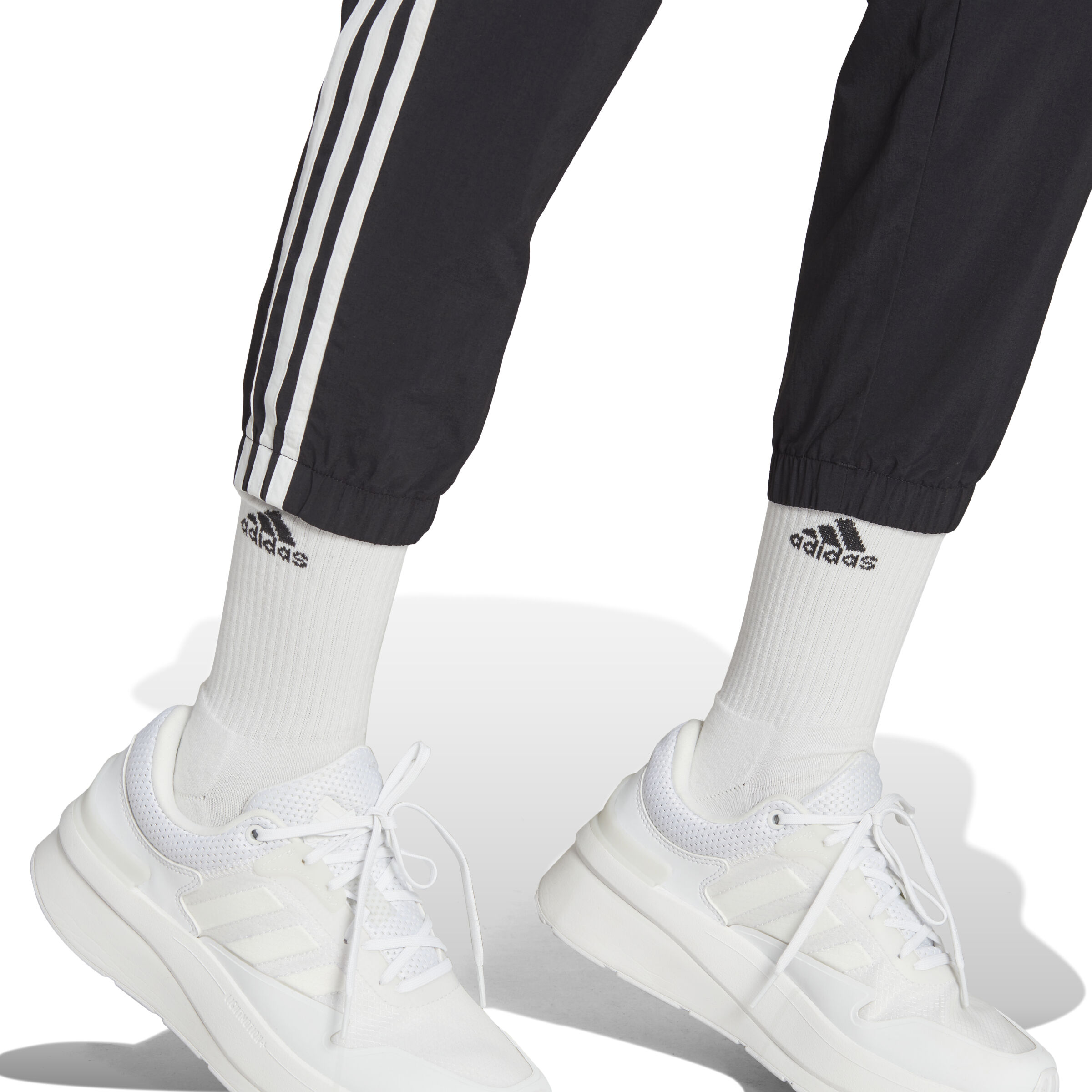 Adidas broek dames zwart wit discount