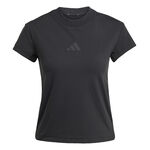 adidas Kleding adidas Zone BB T-shirt Dames-Zwart