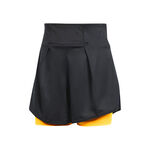 adidas Shorts adidas Match Pro 3in Short Voor Tennisballen Dames-Zwart,Oranje