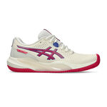 ASICS Tennisschoenen ASICS Gel-Challenger 15 Gravelschoen Dames-Crème,Berry