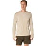 Road Seamless Hardloopshirt Heren-beige