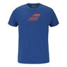Exercise Big Flag T-shirt Heren-Blauw